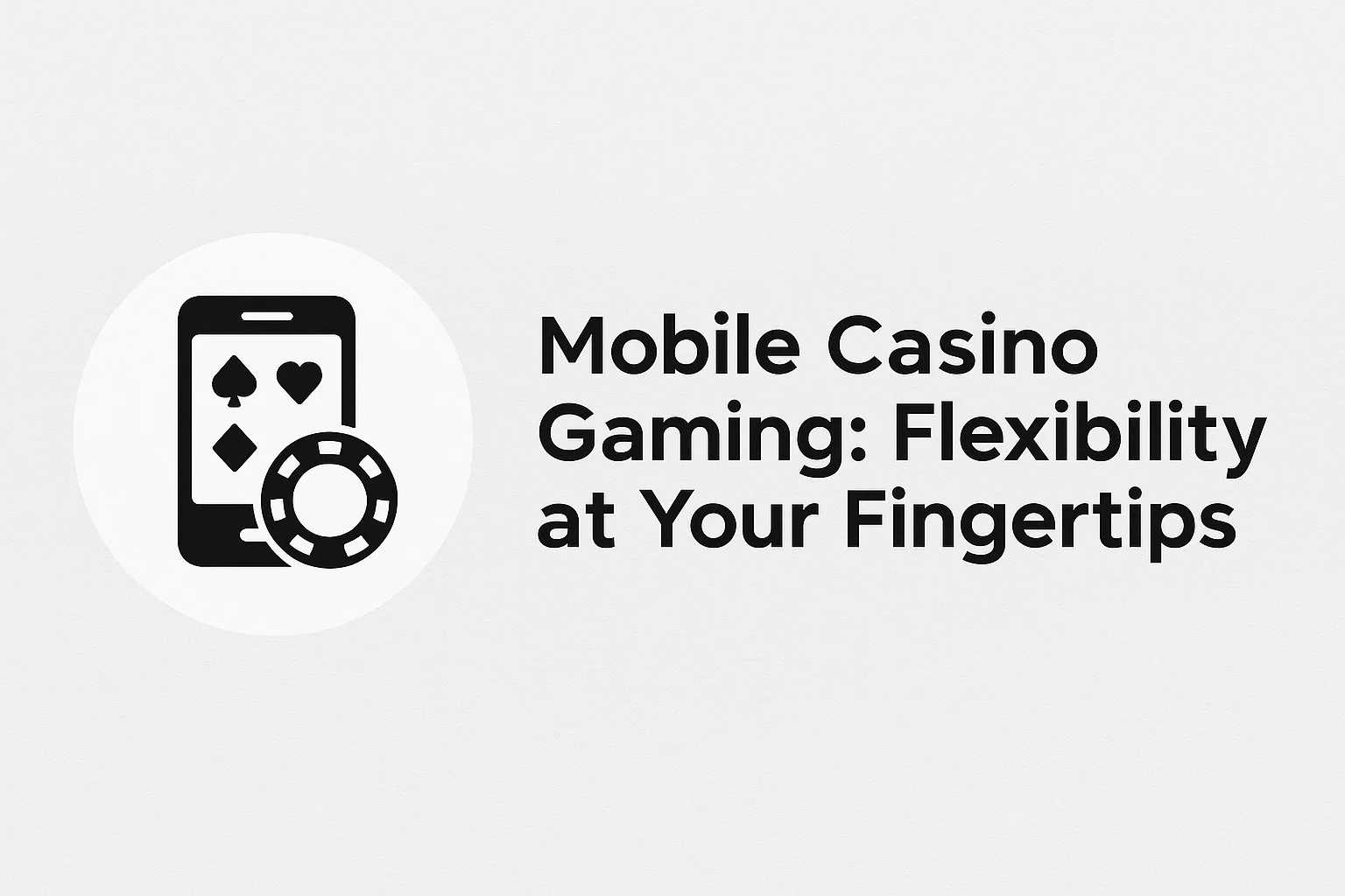 Mobile Casino Gaming: Flexibility at Your Fingertips