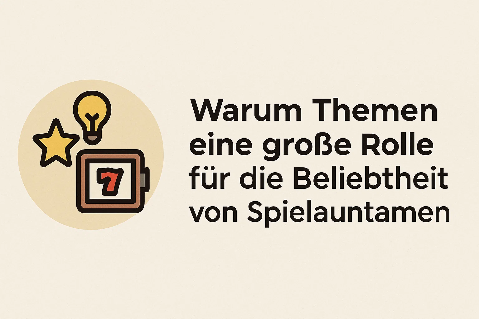 Warum Themen eine große Rolle für die Beliebtheit von Spielautomaten spielen
